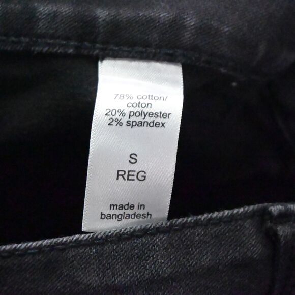 Lot 2 Maurices Small Skinny Dark Black Stretch Denim Jeans - Picture 8 of 9